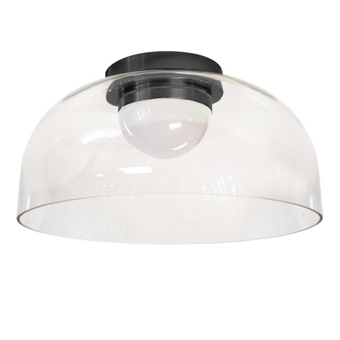 Nadine LED Flush Mount in Clear (216|NAD1210LEDFHMB)