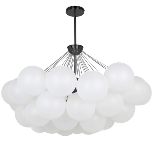 Miles Eight Light Chandelier in White (216|MLS358CMBFR)