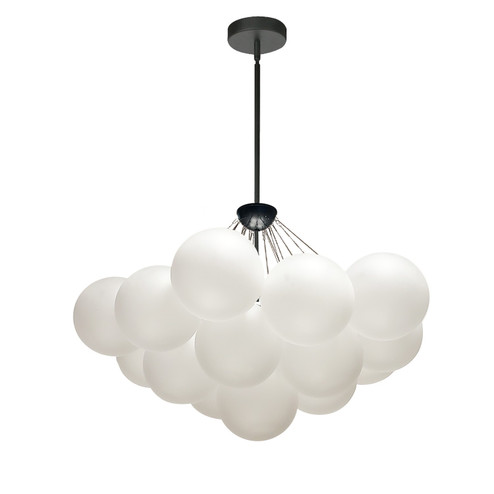 Miles Four Light Chandelier in White (216|MLS274CMBFR)