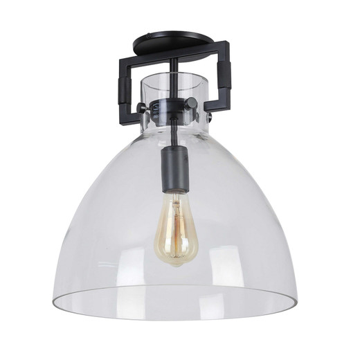 Liberty One Light Semi Flush Mount in Clear (216|LBY151SFMB)
