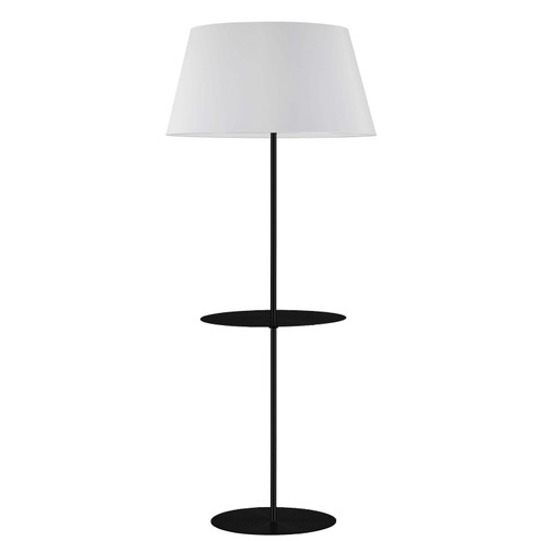 Gretchen One Light Floor Lamp in Matte Black (216|GTCR641FMBWH)