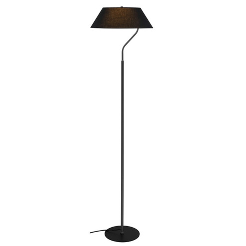 Geraldine One Light Floor Lamp in Matte Black (216|GRD641FMBBK)