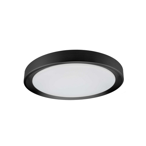 Flynn LED Flush Mount in Sandy Black (216|FYN1224LEDFHSB)