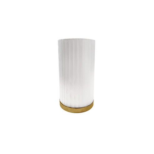 Frankie One Light Table Lamp in White (216|FRK121TAGB)