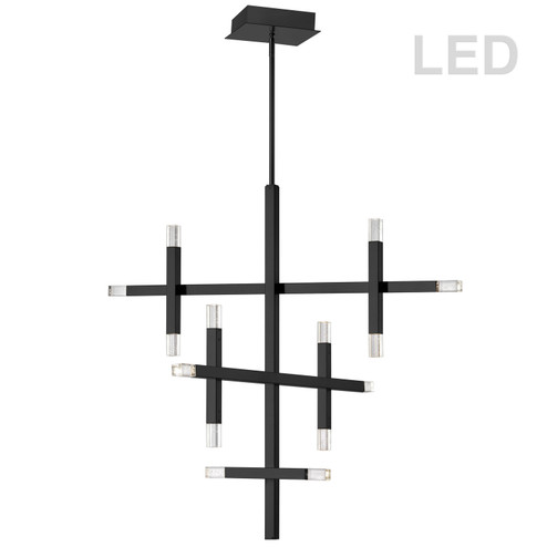 Francesca LED Chandelier in Black (216|FCS3656CMB)