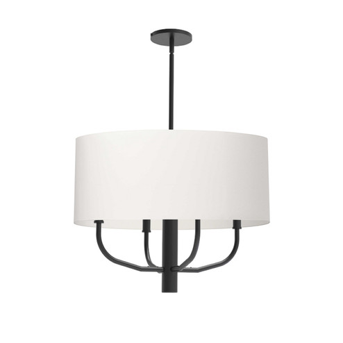 Eleanor Four Light Chandelier in White (216|ELN224CMB790)