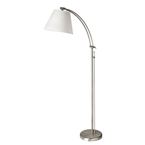 Felix One Light Floor Lamp in Satin Chrome (216|DM2578FSC)