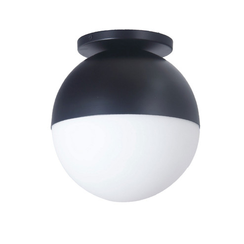 Dayana One Light Flush Mount in Matte Black (216|DAY71FHMB)