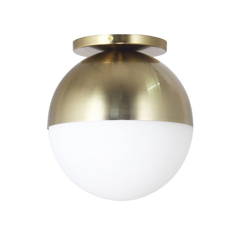 Dayana One Light Flush Mount in Aged Brass (216|DAY71FHAGB)