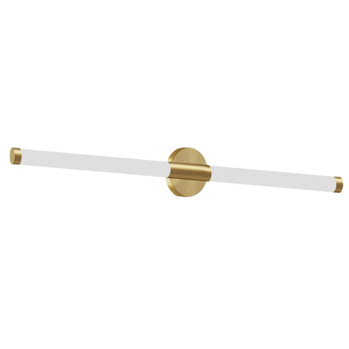 Corvette LED Wall Sconce in Aged Brass (216|CVT3620LEDWAGB)