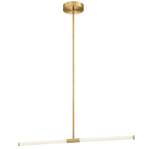 Corvette LED Pendant in Aged Brass (216|CVT3620LEDHPAGB)
