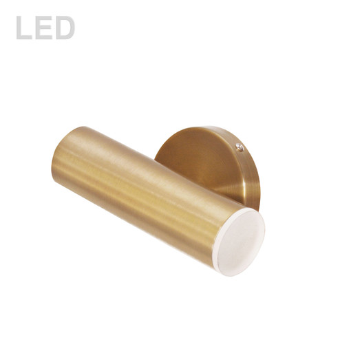 Constance LED Wall Sconce in Aged Brass (216|CST106LEDWAGB)