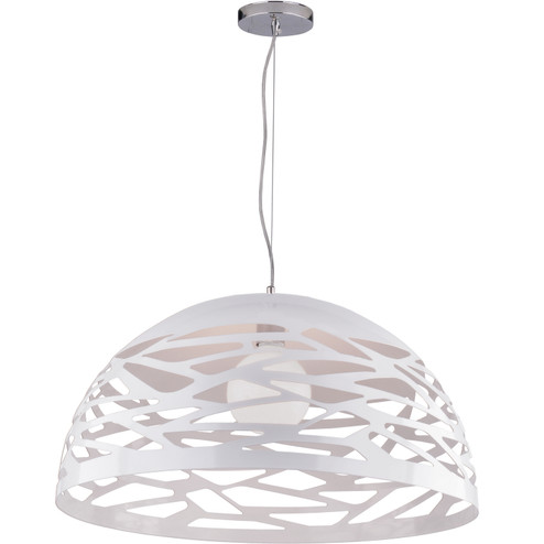 Coral One Light Pendant in White (216|COR201PWH)