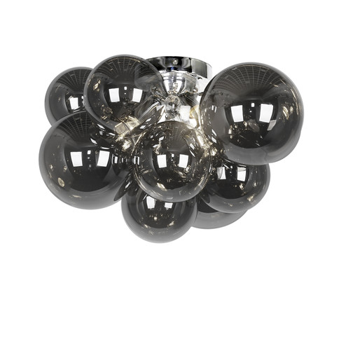 Comet Three Light Flush Mount in Polished Chrome (216|CMT143FHSMPC)