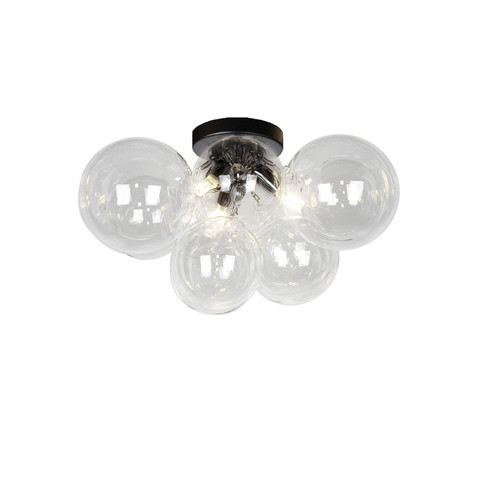 Comet Three Light Flush Mount in Clear (216|CMT143FHCLRMB)