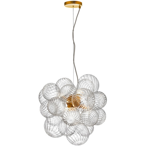 Charlize Six Light Pendant in Clear (216|CLZ206PAGB)