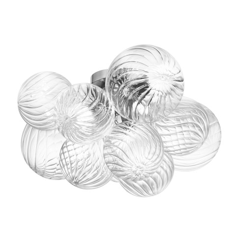 Charlize Three Light Flush Mount in Clear (216|CLZ143FHPC)