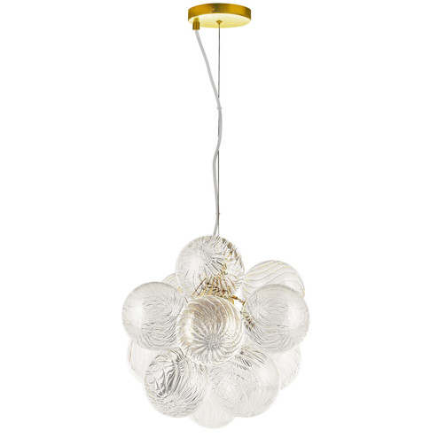 Charlize Three Light Pendant in Clear (216|CLZ133PAGB)
