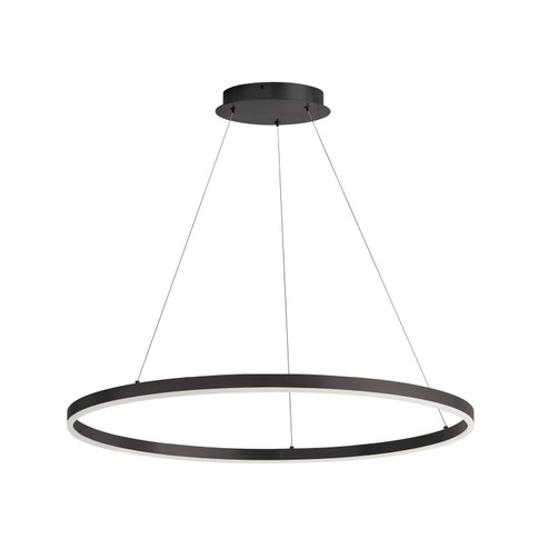 Circulo LED Chandelier in Matte Black (216|CIR3263C5CCTMB)