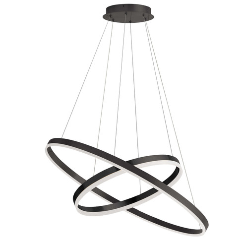 Circulo LED Chandelier in Matte Black (216|CIR1497CMB)