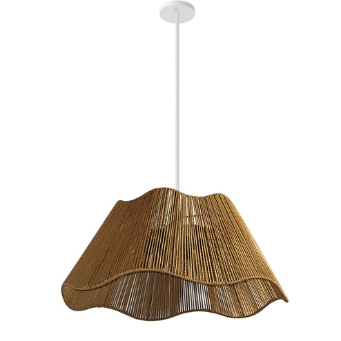 Cagney Three Light Chandelier in Natural (216|CGN243CMW)