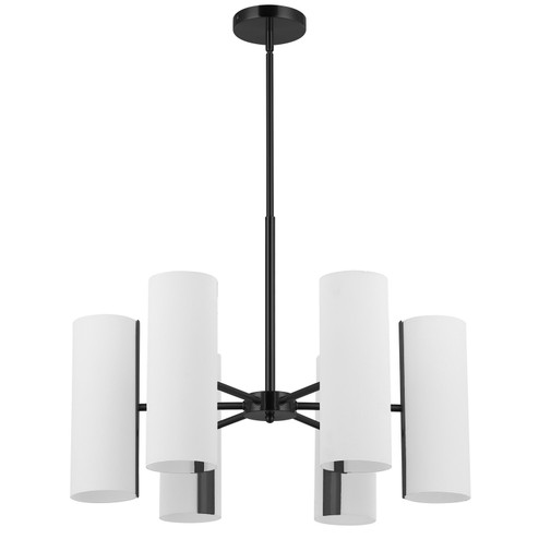 Cleta Six Light Chandelier in White (216|CEA246CMB)