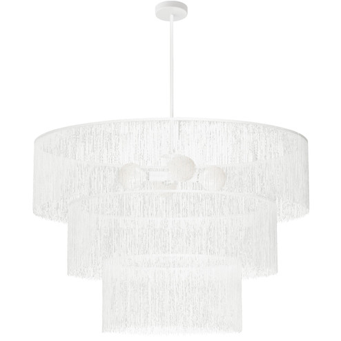 Cadelaria Four Light Chandelier in White (216|CDL404CMWWH)