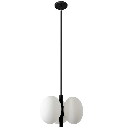 Burlat Three Light Pendant in White (216|BUR133PMBWH)
