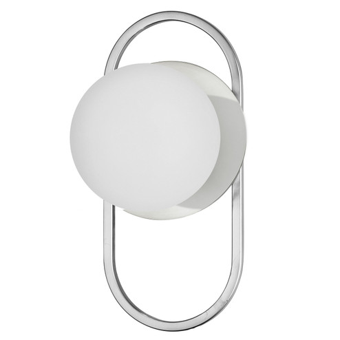 Burlat One Light Wall Sconce in White (216|BUR121WPCWH)