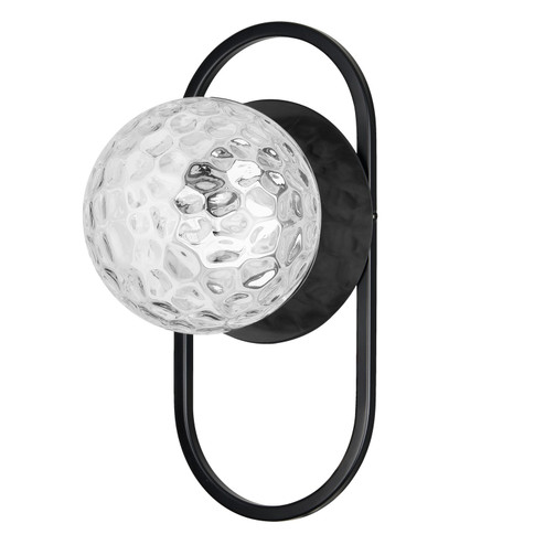 Burlat One Light Wall Sconce in White (216|BUR121WMBCLR)
