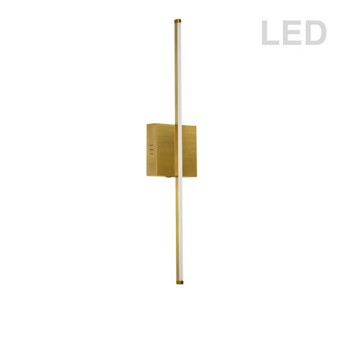 Array LED Wall Sconce in Aged Brass (216|ARY2519LEDWAGB)