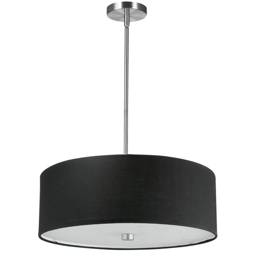 Everly Four Light Pendant in Black (216|571204PPCBK)