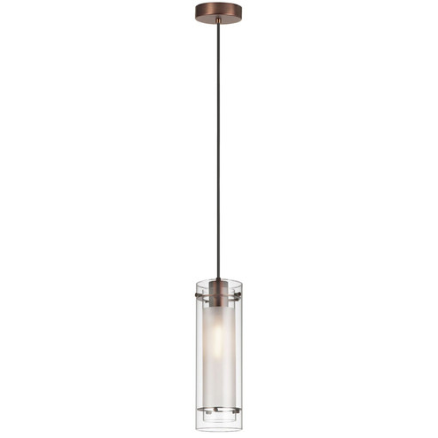 Pasha One Light Pendant in Oil Brushed Bronze (216|22152CFOBB)
