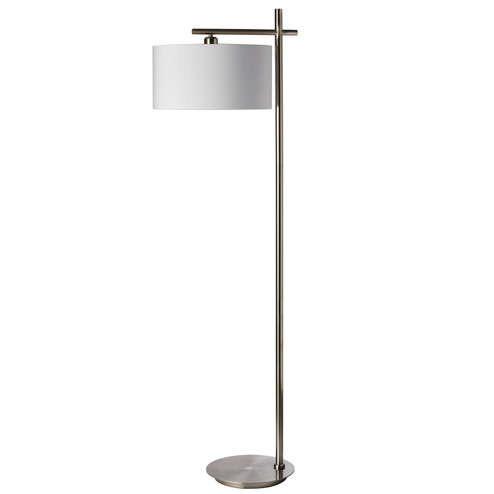One Light Floor Lamp in Satin Chrome (216|131FSC)