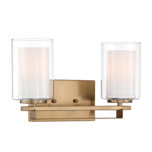 Parsons Studio Two Light Vanity in Brushed Gold (7|6102791)