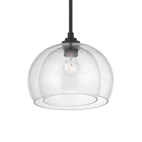 Glint One Light Convertible Pendant/Semi-Flush Mount in Dark Bronze (7|2725860)