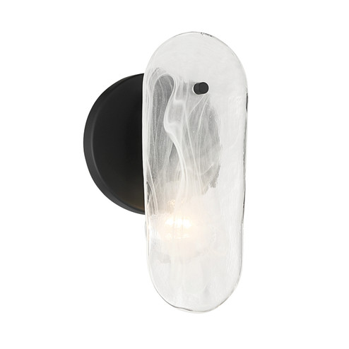 Oldmill One Light Wall Sconce in Dark Matte Black (7|2591899)