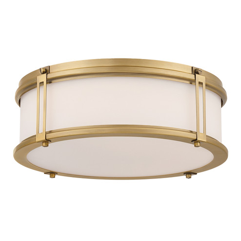 Merick LED Flush Mount in Legacy Brass (7|16014732L)