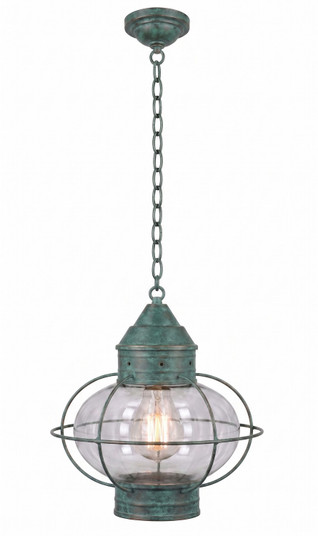 Ellington One Light Pendant in Verde Green (405|9622VGCL)