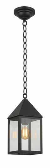 Ashford One Light Pendant in Matte Black (405|9522BKCL)