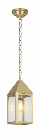 Ashford One Light Pendant in Antique Brass (405|9522ABCL)