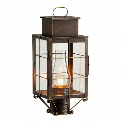 Norfield One Light Post Lantern in Bronze (405|9420HBZCLC)