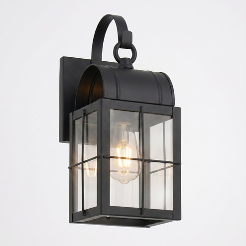 Durham One Light Wall Sconce in Matte Black (405|9131PHBKCL)