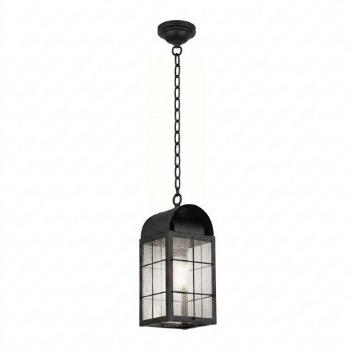 Durham One Light Pendant in Matte Black (405|9122HBKSDY)
