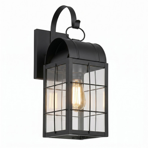 Durham One Light Wall Sconce in Matte Black (405|9121PHBKCL)