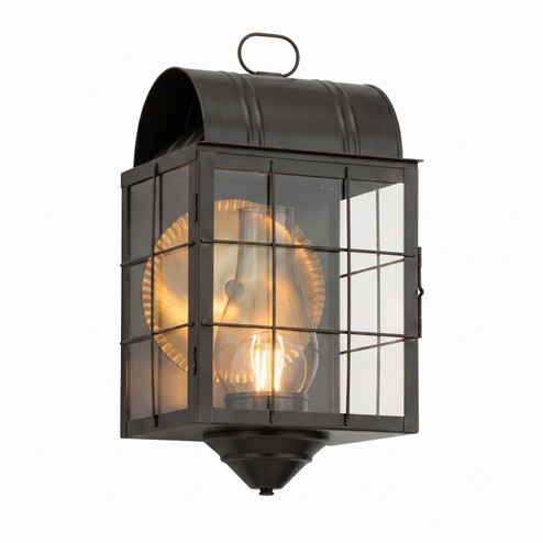 Durham One Light Wall Sconce in Dark Brass (405|9111HDBCLC)