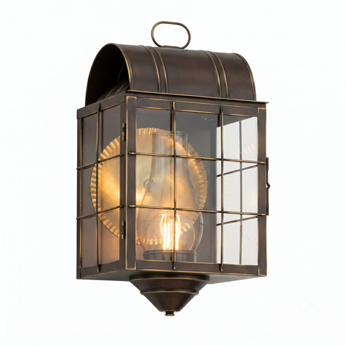 Durham One Light Wall Sconce in Bronze (405|9111HBZCLC)