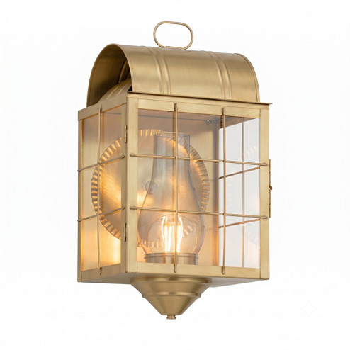 Durham One Light Wall Sconce in Antique Brass (405|9111HABCLC)