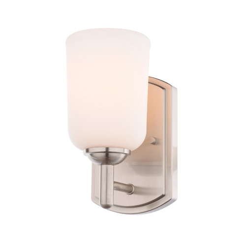 Laurelhurst One Light Vanity in Satin Nickel (63|W0574)