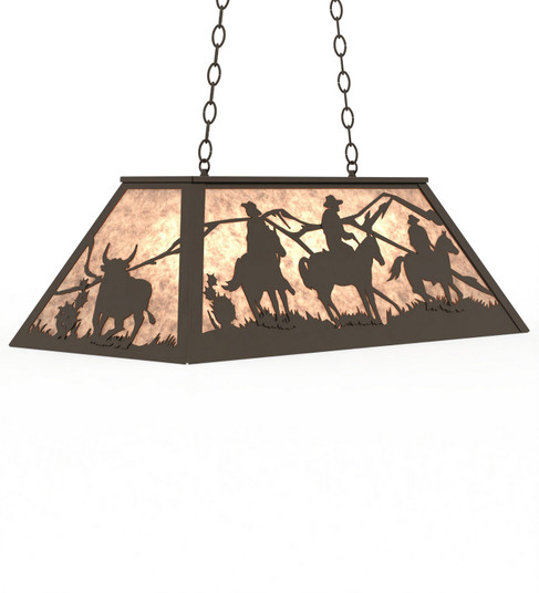 Rustlers Six Light Pendant in Oil Rubbed Bronze (57|274481)